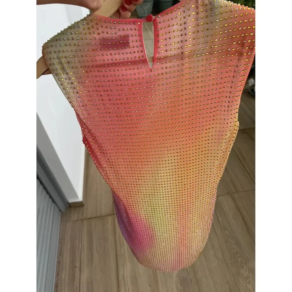 Self-Portrait Multicolor Rhinestone Mini - Picture 6 of 7